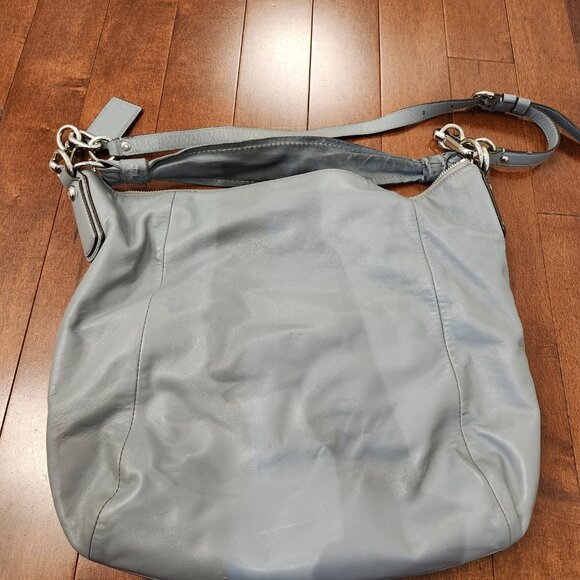 Coach Kristin gray leather hobo bag - Picture 15 of 15